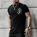 Men's printed round neck short sleeve T-shirt HF0810-03-02