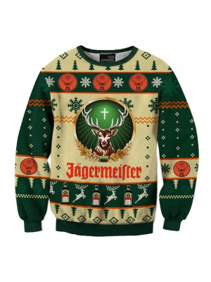 Ugly Christmas Sweater Print for Men  HF0109-03-01