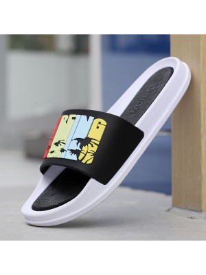 Men Non Slip Home Casual Outdoor Slip On Slipper